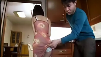 Asian Mature Seduces Step Son'S Friend For Oral Pleasure