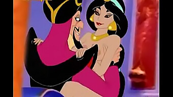 Cartoon Parody Of Aladdin With A Sultan Theme