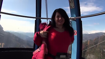 Outdoor Anal With A Stranger In A Cable Car!