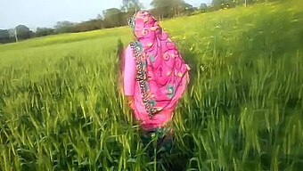 Sexual Encounter In An Indian Countryside Setting Featuring A Married Woman