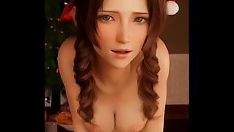 Aerith'S Festive Hentai Adventure With A Pov Twist