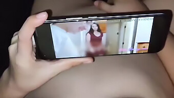 Step Brother Watches Porn With Step Sister And Has Sex