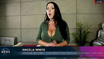 Lena Paul และ Angela White นวดเลสเบี้ยนกลายเป็นการเผชิญหน้าอันเร่าร้อน