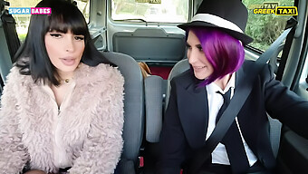 Busty Lesbian Taxi Ride With A Greek Twist