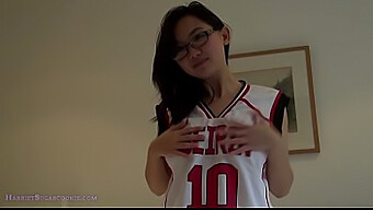 Asian Cosplay Girl With Big Breasts In Kuroko'S Basket Manga