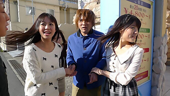 Kotomi Asakura And Friends Indulge In Threesome With Guy Sharing