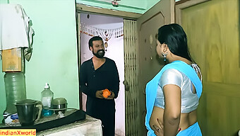 Young Indian Housewife Engages In Secret Sexual Encounter With The Owner'S Teenage Son In A Hindi Web Series