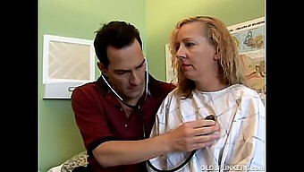 Older woman seduces and has sex with her medical practitioner