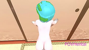 Teen Earth-Chan โดนเย็ดจากทางด้านหลัง