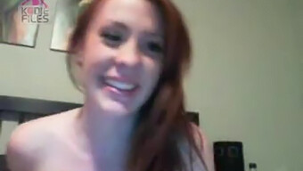 Redhead Webcam Show With A Little Extra Exposure