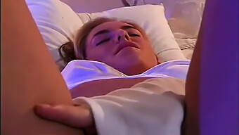 A Young Girl With Blonde Hair Engages In Sexual Activities Including Oral, Fingering, And Facial In A Video