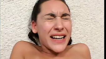 German Brunette Enjoys Intense Orgasmic Fucking