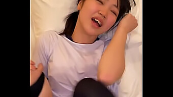 Fetish-Themed Video Of An Asian Teen Giving Oral And Receiving Cum In Mouth