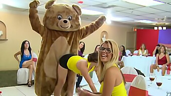 Group Fun With Big Stripping Bears And A Wild Cfnm Bachelorette Party